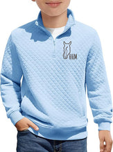 Load image into Gallery viewer, HHM- GIDC- YOUTH- Quilted Quarter Zip
