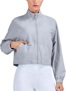 HPE- Cropped Lightweight Jacket