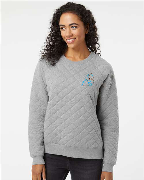 Firefly Equestrian LLC - Boxercraft- Quilted Women Pullover