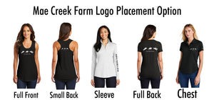 Mae Creek Farm- District- Triblend Racerback Tank