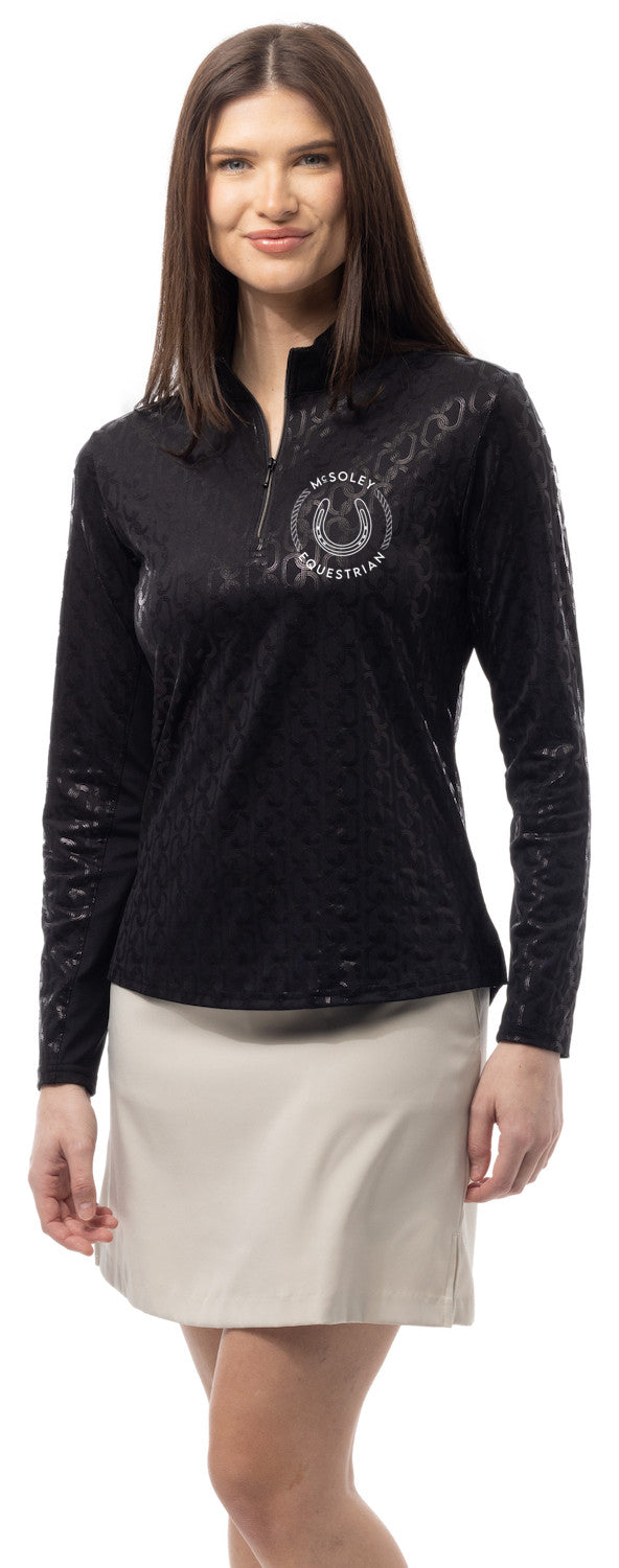 McSoley Equestrian - SanSoleil- SOLSHINE FOIL PRINT  BLOCK CHAIN