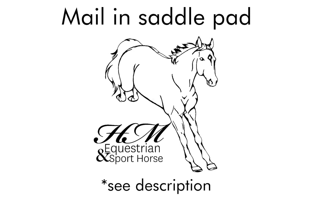 HM Eq & SH- Mail in Ogilvy Saddle Pad