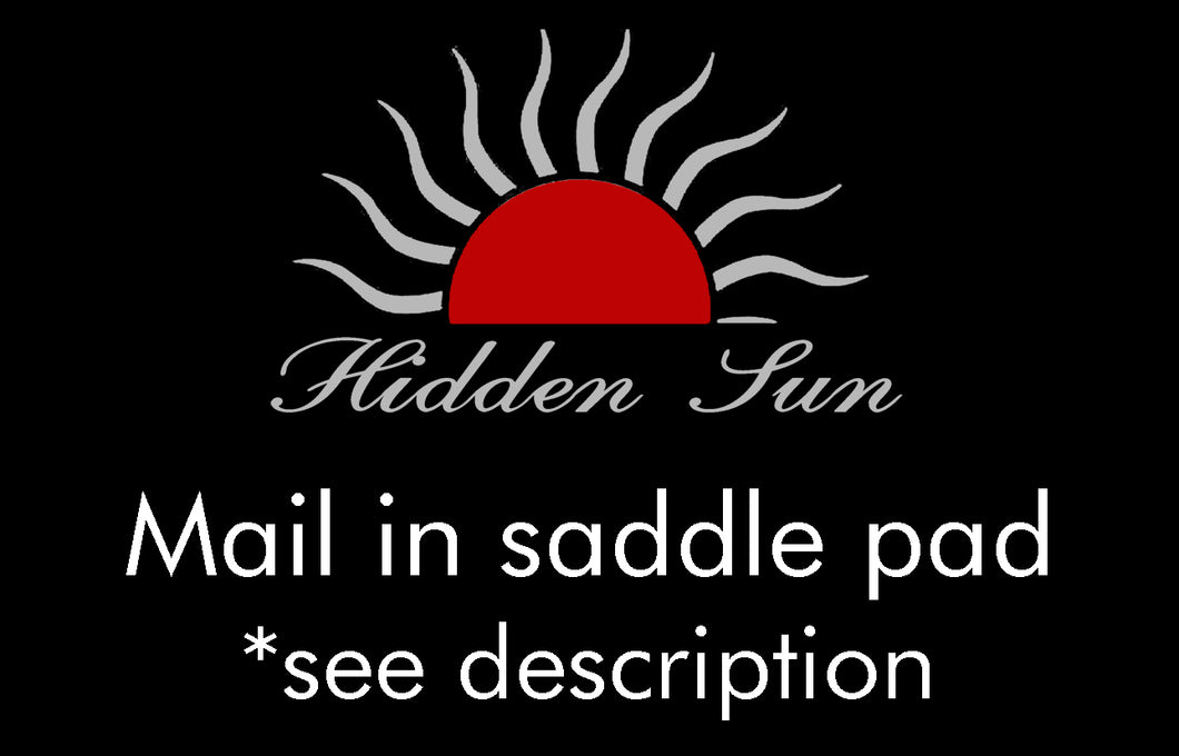 Hidden Sun Farm- Mail in Ogilvy Saddle Pad