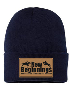 NBOTTB- Leather Patch- Winter Hat