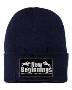 NBOTTB- Leather Patch- Winter Hat