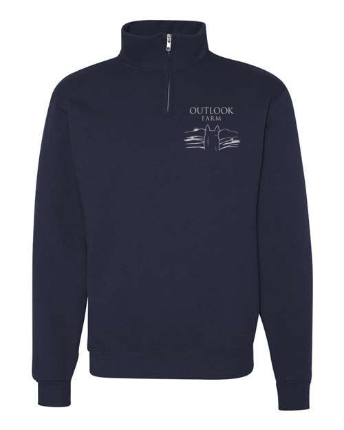 Outlook Farm - Jerzees- 1/4 Zip Sweatshirt