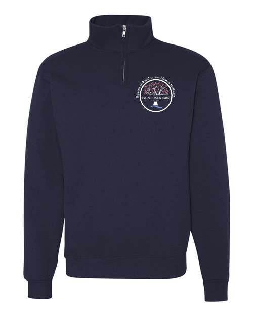 Twin Ponds Farm - Jerzees- 1/4 Zip Sweatshirt