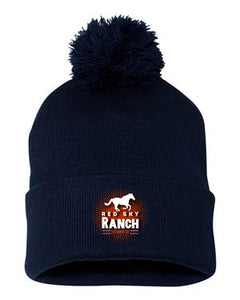 Red Sky Ranch- Winter Hat with Pom