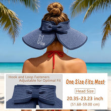 Load image into Gallery viewer, HHM- GIDC- Straw Bow Visor
