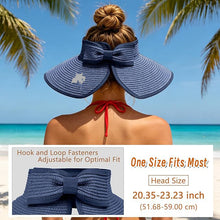 Load image into Gallery viewer, Heberle Stables- GIDC- Straw Bow Visor
