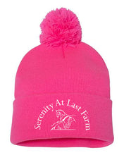 Load image into Gallery viewer, Serenity At Last Farm - Winter Hat with Pom
