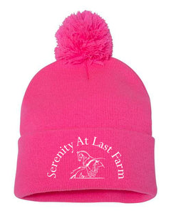 Serenity At Last Farm - Winter Hat with Pom