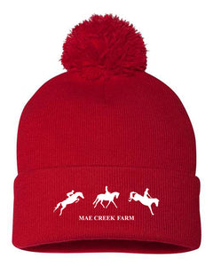 Mae Creek Farm - Winter Hat with Pom