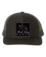 Load image into Gallery viewer, Red Sky Ranch- Richardson- Leather Patch- Trucker Hat
