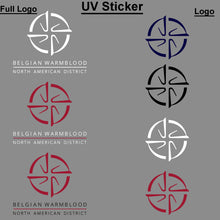 Load image into Gallery viewer, Belgian WB NA - UV DTF- Sticker
