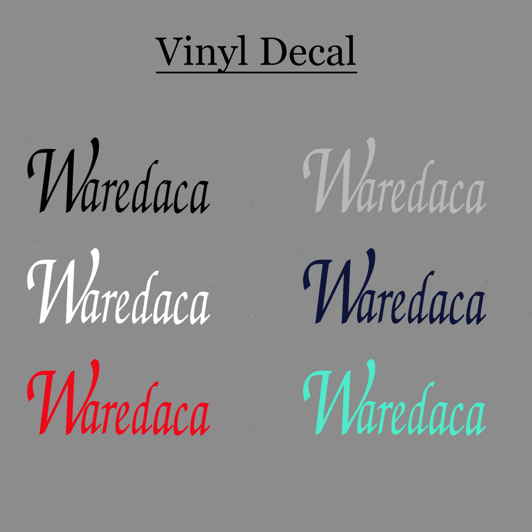 Waredaca-  Vinyl Decal