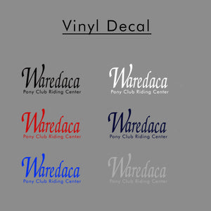 Waredaca PC-  Vinyl Decal