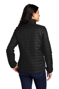 Small- Black- Port Authority- Packable Puffy Jacket