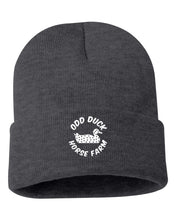 Load image into Gallery viewer, Odd Duck Horse Farm Winter Hat  without Pom
