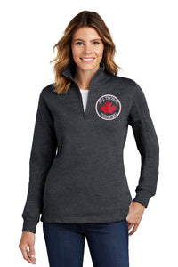 Jill Thomas Eventing- Sport Tek- Quarter Zip Sweatshirt