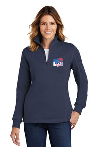 Area 1 YR-Sport Tek- Quarter Zip Sweatshirt