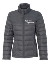 Load image into Gallery viewer, Split Elm Equestrian- Packable Down Jacket
