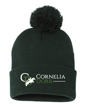 Load image into Gallery viewer, Cornelia Dorr Equestrian Winter Hat with Pom
