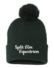 Load image into Gallery viewer, Split Elm Equestrian- Winter Hat with Pom
