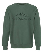 Load image into Gallery viewer, Positive Pulse Therapy PEMF- Heavyweight Cross-Grain Crewneck Sweatshirt
