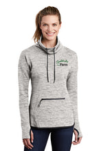 Load image into Gallery viewer, Suddenly Farm- Sport Tek- Ladies Cowl Neck Pullover
