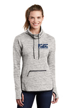 Load image into Gallery viewer, NOVA Eq Center- Sport Tek- Ladies Cowl Neck Pullover
