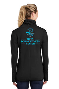 NOVA Fitness Center- Sport Tek- Ladies Cowl Neck Pullover