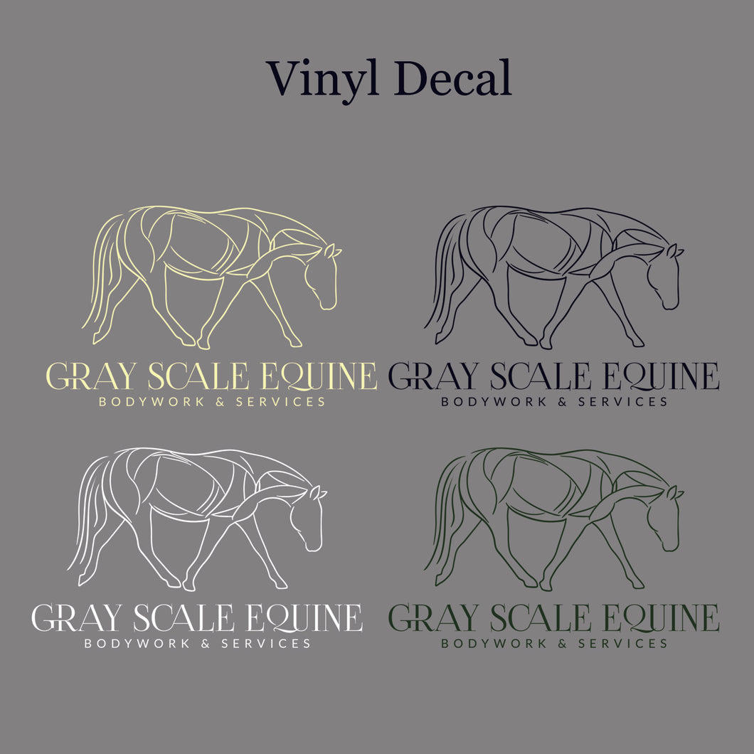 GSE- Horse Vinyl Decal