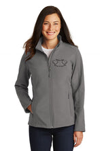 Load image into Gallery viewer, SMH Equine Clipping- Port Authority- Women&#39;s Soft Shell Jacket
