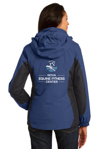 NOVA Fitness Center- Port Authority- Colorblock 3-in-1 Jacket