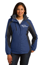 Load image into Gallery viewer, Split Elm Equestrian- Port Authority- Colorblock 3-in-1 Jacket
