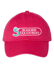 Load image into Gallery viewer, Seahorse Equestrian Baseball Cap
