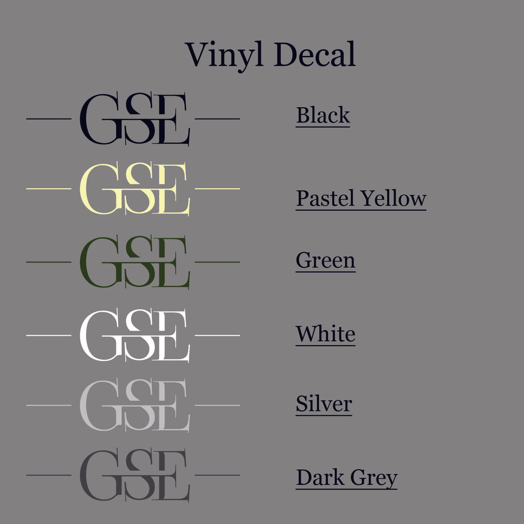 GSE- Vinyl Decal