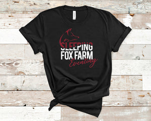 Sleeping Fox Farm Cotton T Shirt