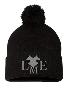 Livvmore Equestrian Winter Hat with Pom Pom