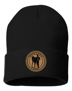 AHPF Outline- Leather Patch- Winter Hat
