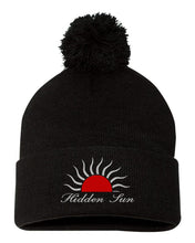 Load image into Gallery viewer, Hidden Sun Farm Winter Hat with Pom Pom
