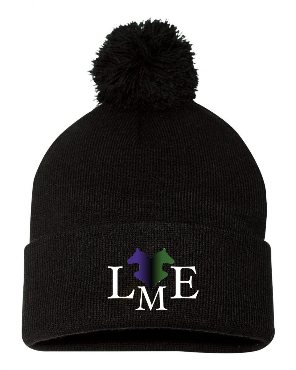 Livvmore Equestrian Winter Hat with Pom Pom