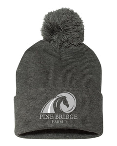 Pine Bridge Farm- Winter Hat with Pom