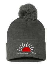Load image into Gallery viewer, Hidden Sun Farm Winter Hat with Pom Pom
