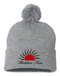 Hidden Sun Farm Winter Hat with Pom Pom