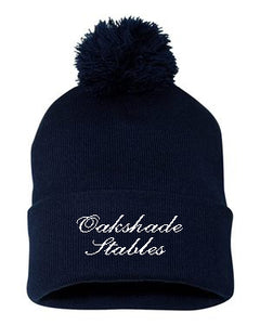 Oakshade Stables Winter Hat with Pom