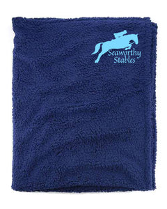Seaworthy Stables- Sherpa Blanket