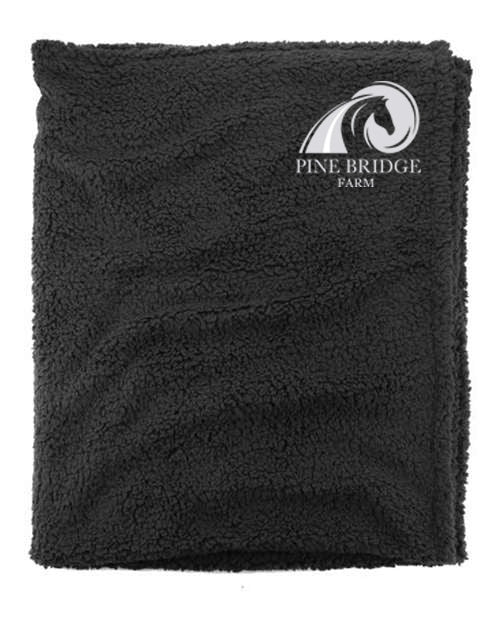 Pine Bridge Farm- Sherpa Blanket