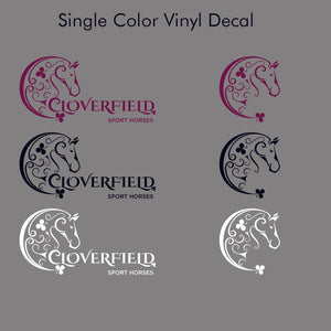 Cloverfield Sh- Single Color Vinyl Decal